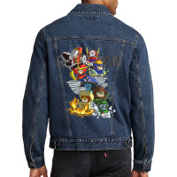 People Call Me Mega Video Man Games Gift Fan Men Denim Jacket | Artistshot