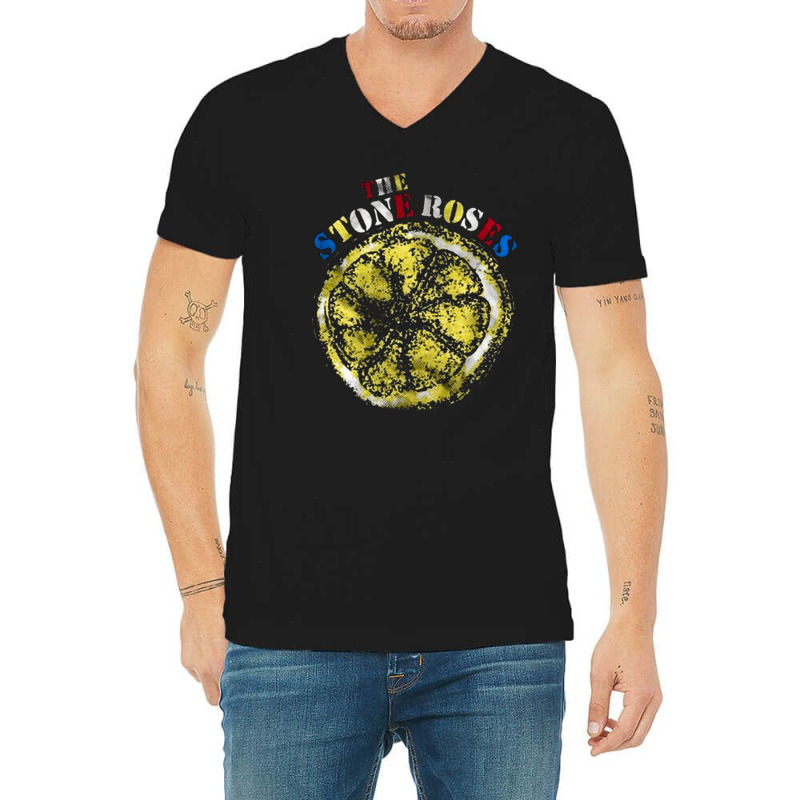 The Stone Roses, The Stone Roses Vintage, The Stone Roses Art, The Sto V-Neck Tee by SHUOPGHFR | Artistshot