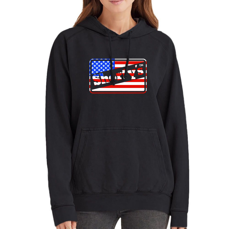 Shorty's Skateboards Usa Flag Patriot Vintage Hoodie | Artistshot