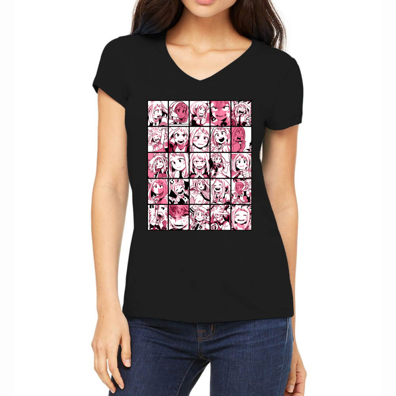 Graphic Picture Black Anime Gifts Men Women's V-Neck T-Shirt by HayleeArtists | Artistshot