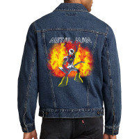 Funny Men Japanese Mega Video Man Games Gift Music Fans Men Denim Jacket | Artistshot