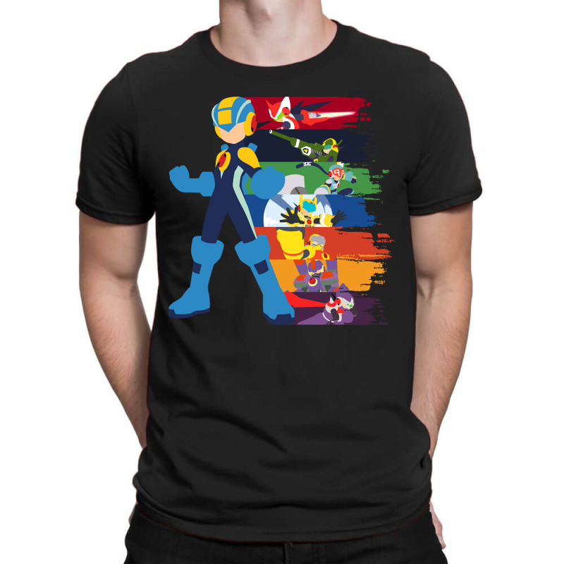 Mens Best Japanese Mega Video Man Games Gift Movie Fans T-Shirt by ArtistBrian | Artistshot