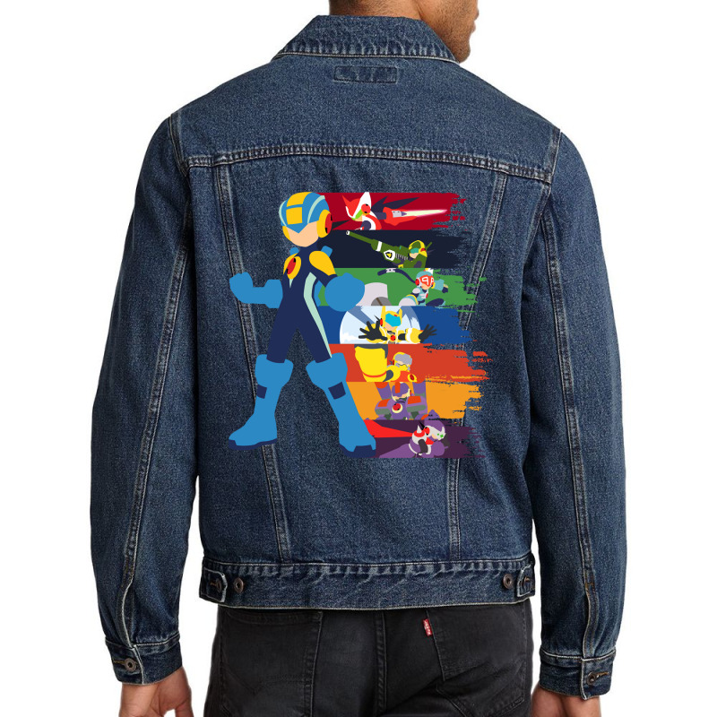 Mens Best Japanese Mega Video Man Games Gift Movie Fans Men Denim Jacket by ArtistBrian | Artistshot