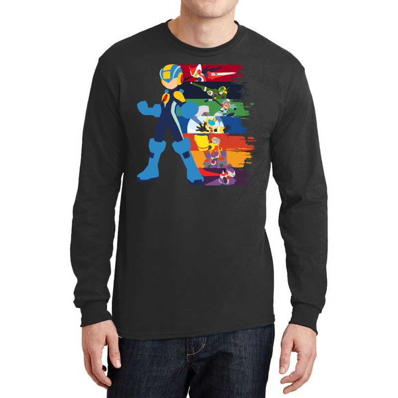 Mens Best Japanese Mega Video Man Games Gift Movie Fans Long Sleeve Shirts by ArtistBrian | Artistshot