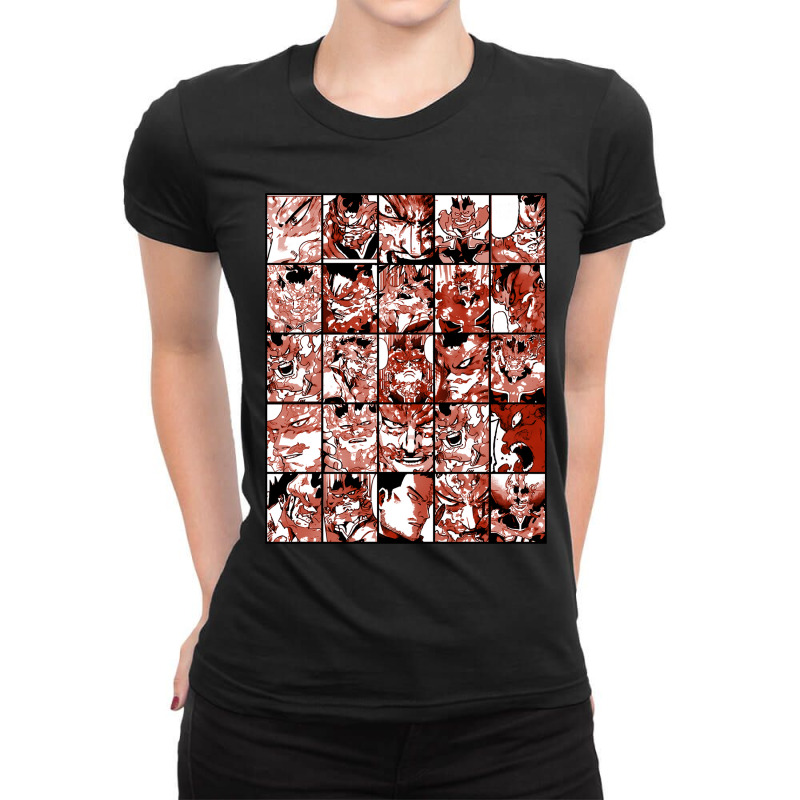 Retro Vintage Black Anime Mens My Favorite Ladies Fitted T-Shirt by HayleeArtists | Artistshot