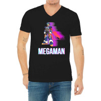 Mens Womens Mega Video Man Games Funny Fans V-neck Tee | Artistshot