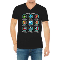 My Favorite People Japanese Mega Video Man Games Gifts Fan V-neck Tee | Artistshot