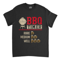 Funny Bbq Meat Cooking Timer Beer Grill Chef Barbecue Gift Tank Top Classic T-shirt | Artistshot