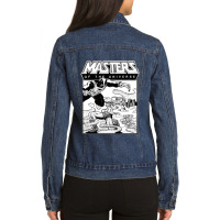 People Call Me Action Masters Of Movie The Universe Gift Fan Ladies Denim Jacket | Artistshot