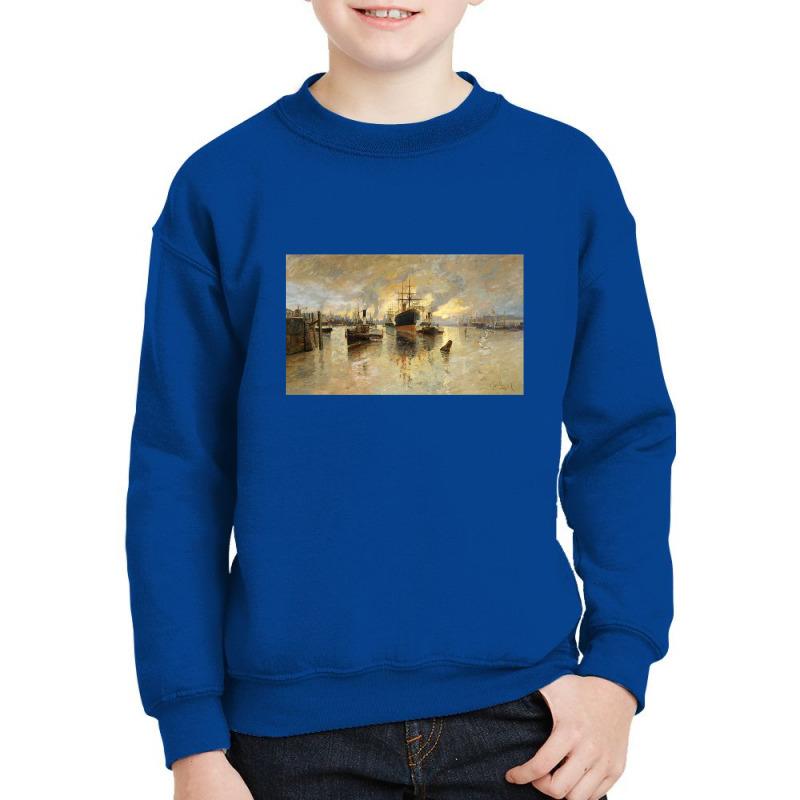 Glasgow Harbour Youth Sweatshirt | Artistshot