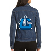 Lake County Captains Ladies Denim Jacket | Artistshot