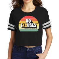 No Excuses Cross Country Track And Field Running Xc Runners Pullover H Scorecard Crop Tee | Artistshot