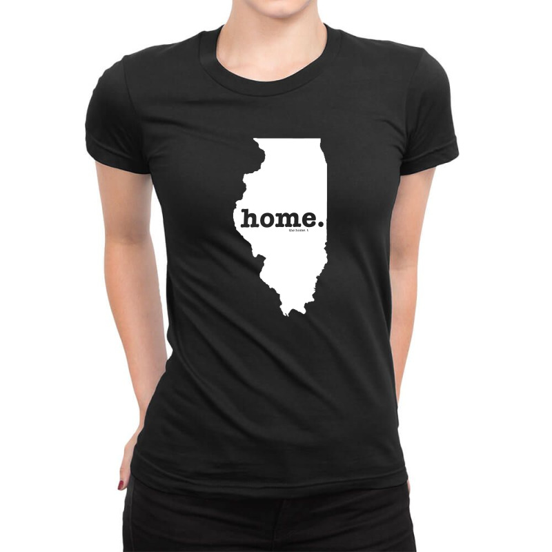 The Illinois Home Ladies Fitted T-Shirt by Ilmunsyatir | Artistshot