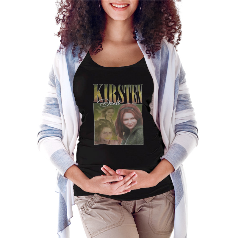 Kirsten Dunst, The Kirsten Dunst, Kirsten, Dunst, Kirsten Dunst Art, K Maternity Scoop Neck T-shirt by SHOPWINHS | Artistshot