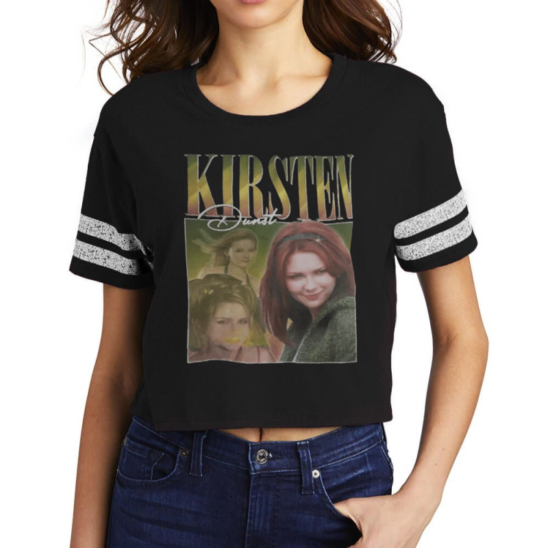 Kirsten Dunst, The Kirsten Dunst, Kirsten, Dunst, Kirsten Dunst Art, K Scorecard Crop Tee by SHOPWINHS | Artistshot