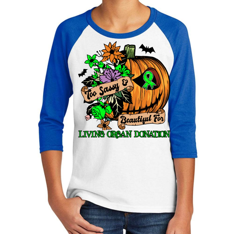 Living Organ Donation Survivor T  Shirt Living Organ Donation Awarenes Youth 3/4 Sleeve by endercovet | Artistshot