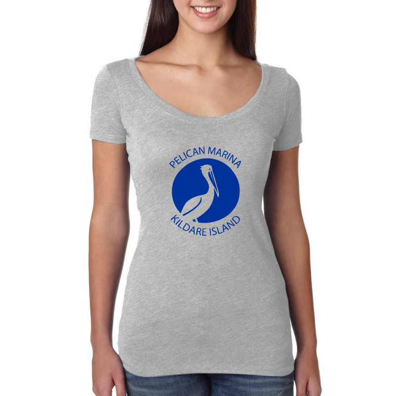 Pelican Marina Kildare Island Women's Triblend Scoop T-shirt by cm-arts | Artistshot