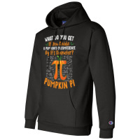 Pumpkin Pi Halloween Costume T  Shirt Funny Pumpkin Pi Halloween Costu Champion Hoodie | Artistshot