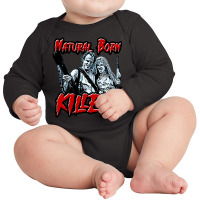 Natural Born Killers, Natural Born Killers Vintage, Natural Born Kille Long Sleeve Baby Bodysuit | Artistshot