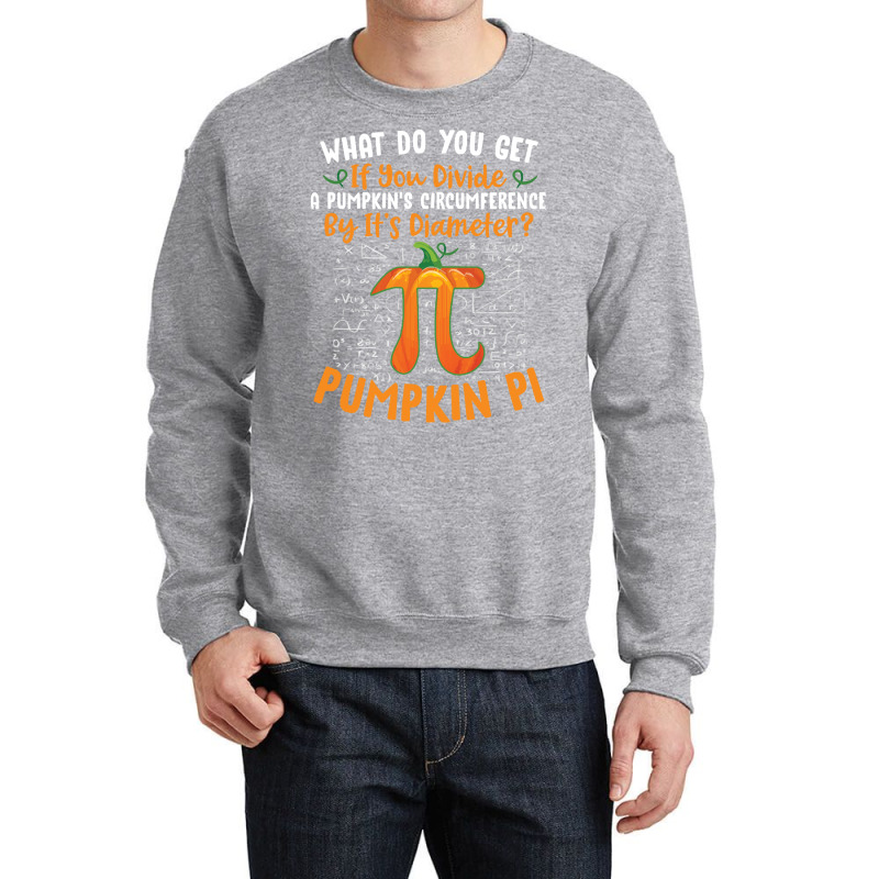 Pumpkin Pi Halloween Costume T  Shirt Funny Pumpkin Pi Halloween Costu Crewneck Sweatshirt | Artistshot