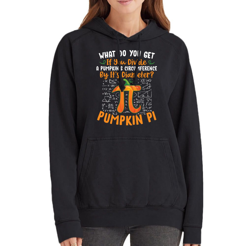 Pumpkin Pi Halloween Costume T  Shirt Funny Pumpkin Pi Halloween Costu Vintage Hoodie | Artistshot