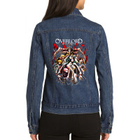 Overlord Novel Kugane Ladies Denim Jacket | Artistshot