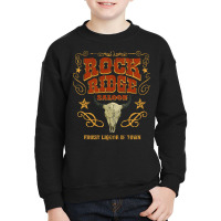 Rock Ridge Saloon, Rock Ridge Saloon Art, Rock Ridge Saloon Vintage, R Youth Sweatshirt | Artistshot