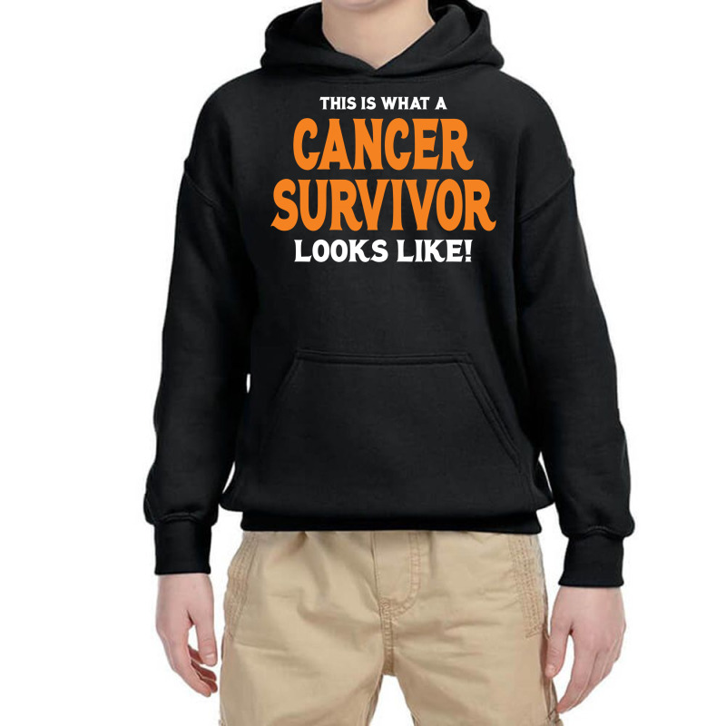 This Is What A Skin Cancer Survivor Looks Like Youth Hoodie | Artistshot