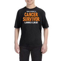 This Is What A Skin Cancer Survivor Looks Like Youth Tee | Artistshot