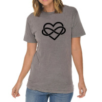 Polyamory Infinity Heart And Infinite Love Vintage T-shirt | Artistshot