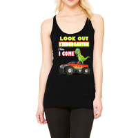 Look Out Kindergarten Here I Come Dinosaurs Back To School Tank Top Racerback Tank | Artistshot