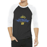 Space Mountain Paris   Theme Park 3/4 Sleeve Shirt | Artistshot