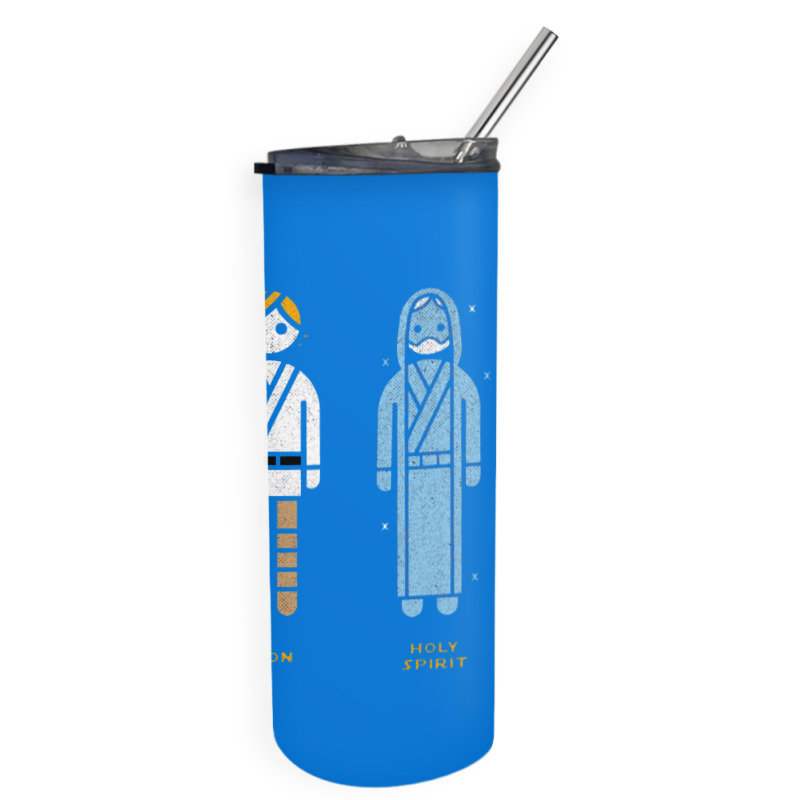 Holy Trinity Skinny Tumbler | Artistshot