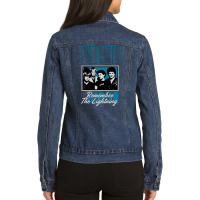 Remember The Lightning, Remember The Lightning Vintage, Remember The L Ladies Denim Jacket | Artistshot