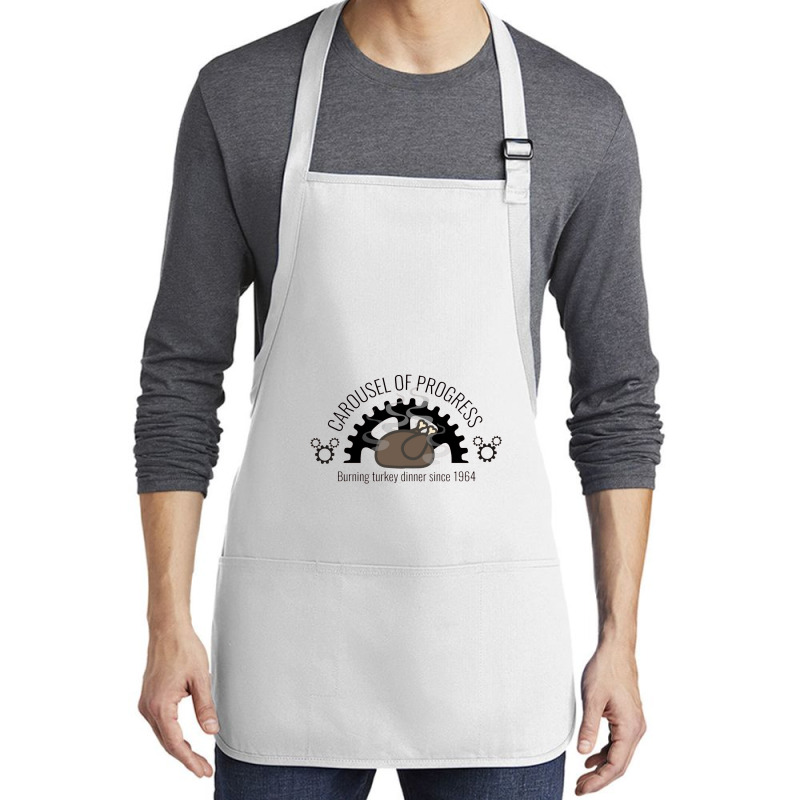 Carousel Tee,  Carousel Of Progress Medium-length Apron | Artistshot