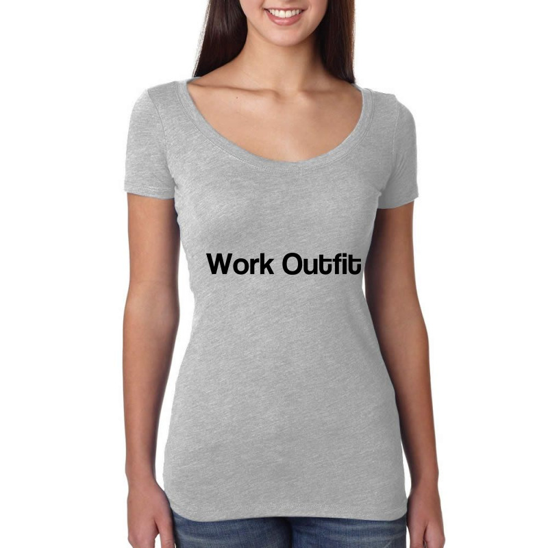 Work Outfit Women's Triblend Scoop T-shirt by wahidin77 | Artistshot