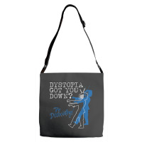 Dystopian Got You Down Try Dissociating Funny Adjustable Strap Totes | Artistshot