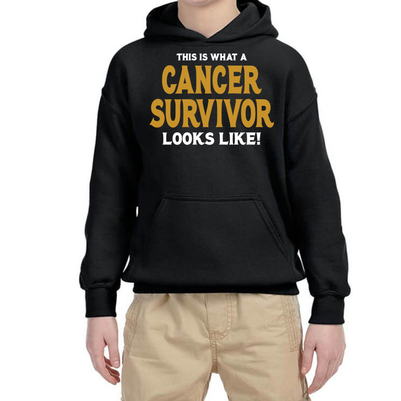 Never Underestimate The Strength Of A Childhood Cancer Warrior Youth Hoodie | Artistshot