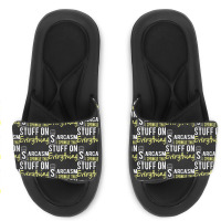 Sarcasm Lover T  Shirt Sarcasm I Sprinkle That Stuff On Everything, Fu Slide Sandal | Artistshot