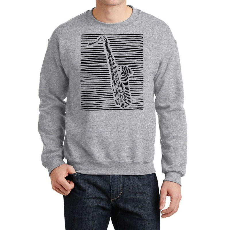 Saxophone Funny T  Shirt Saxophone Player Musical Instrument Saxophoni Crewneck Sweatshirt | Artistshot