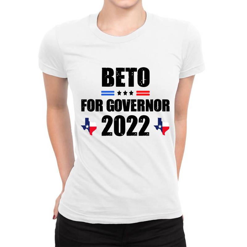 Beto For Governor Ladies Fitted T-Shirt by Simmons Shop | Artistshot