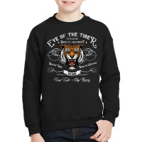 The Eye Of The Tiger, Distressed, The Eye Of The Tiger Art, The Eye Of Youth Sweatshirt | Artistshot