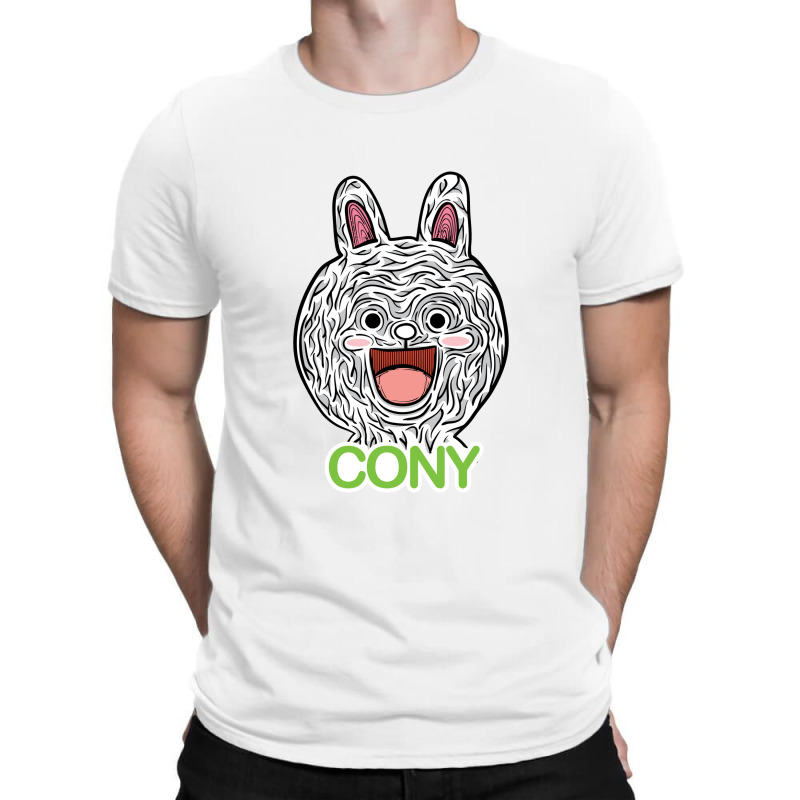 Line Cony T-shirt | Artistshot