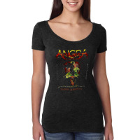 Angra Temple, Angra Temple Art, Angra Temple Vintage, Angra Temple Pai Women's Triblend Scoop T-shirt | Artistshot