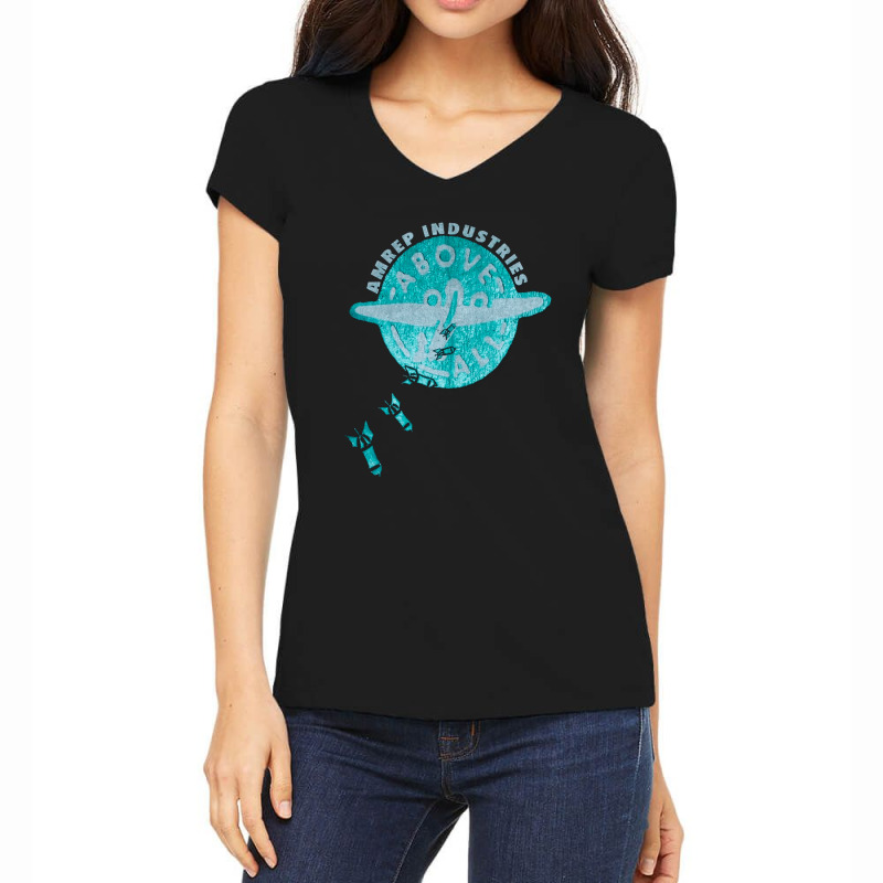 Amphetamine Reptile, Amphetamine Reptile Art, Amphetamine Reptile Vint Women's V-Neck T-Shirt by cm-arts | Artistshot