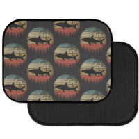 Shark T  Shirt V I N T A G E S H A R K T  Shirt Rear Car Mat | Artistshot