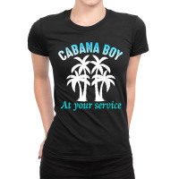 Cabana Boy At Your Services Ladies Fitted T-shirt | Artistshot