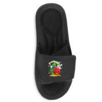 Irish Bowling Balls Shamrock Leprechaun St Patricks Day Slide Sandal | Artistshot