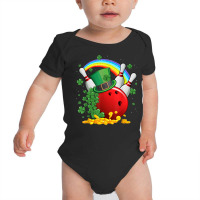 Irish Bowling Balls Shamrock Leprechaun St Patricks Day Baby Bodysuit | Artistshot