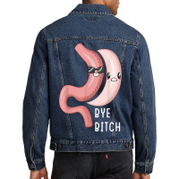 Gastric Sleeve Bye B.i.t.c.h Bariatric Surgery Medical Alert T-shirt Men Denim Jacket | Artistshot